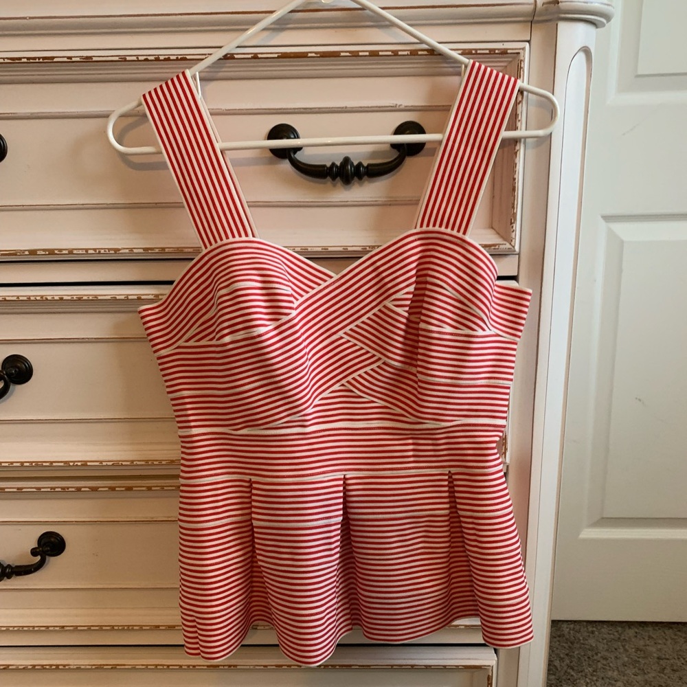 NWOT HD in Paris Peplum Tank